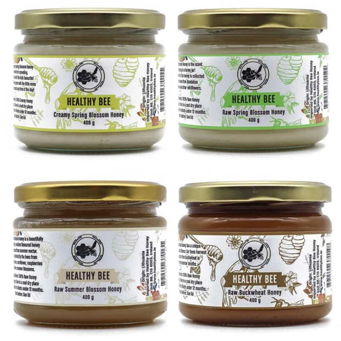 Irish honey dublin- one of each of Healthy Bee Honey